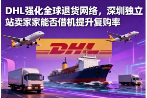 DHL強化全球退貨網絡，深圳獨立站賣家能否借機提升復購率