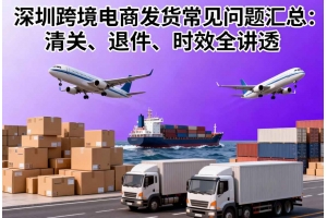 深圳跨境電商發(fā)貨常見問題匯總：清關(guān)、退件、時效全講透