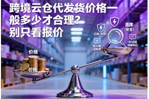 跨境云倉(cāng)代發(fā)貨價(jià)格一般多少才合理？別只看報(bào)價(jià)