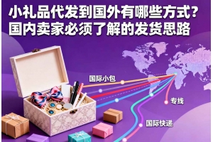 小禮品代發(fā)到國外有哪些方式？國內(nèi)賣家必須了解的發(fā)貨思路
