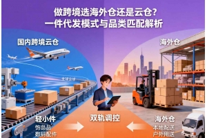 做跨境選海外倉還是云倉？一件代發(fā)模式與品類匹配解析