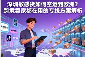 深圳敏感貨如何空運到歐洲？跨境賣家都在用的專線方案解析