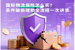 國(guó)際物流保險(xiǎn)怎么買？丟件破損理賠全流程一次講清