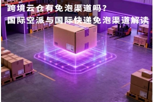 跨境云倉(cāng)有免泡渠道嗎？國(guó)際空派與國(guó)際快遞免泡渠道解讀