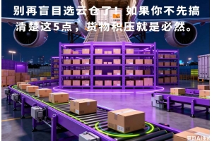 別再盲目選云倉(cāng)了！如果你不先搞清楚這5點(diǎn)，貨物積壓就是必然。