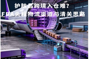 護膚品跨境入倉難？FBA頭程物流渠道與清關(guān)思路