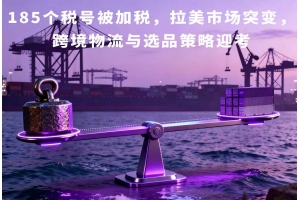 185個(gè)稅號被加稅，拉美市場突變，跨境物流與選品策略迎考