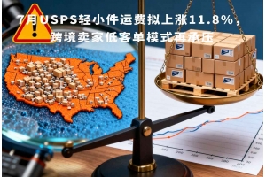 7月USPS輕小件運(yùn)費(fèi)擬上漲11.8%，跨境賣家低客單模式再承壓